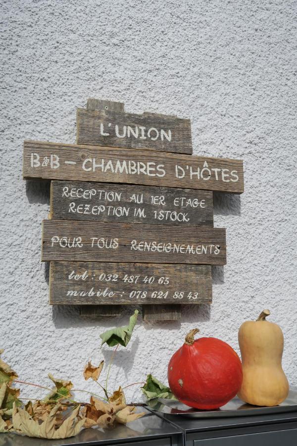 L'Union B&B - Chambres D'Hotes Tramelan 외부 사진